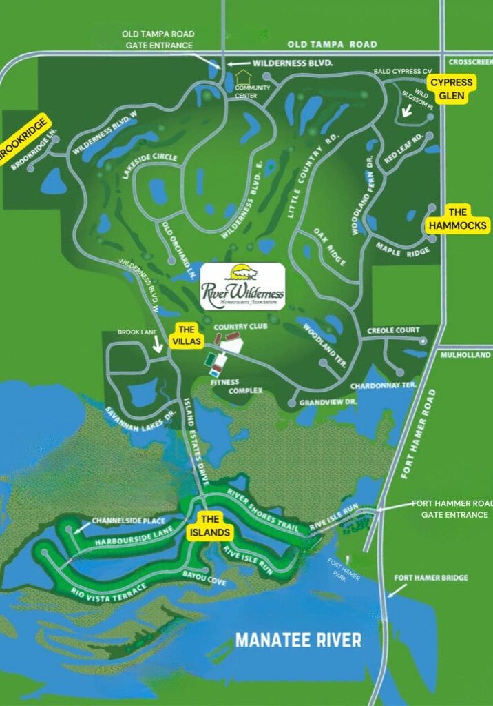 River Wilderness Map