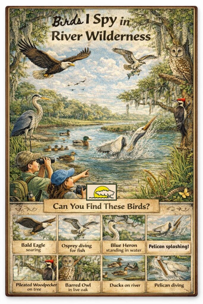 Birds of River Wilderness Scavenger Hunt