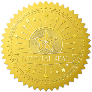 Certification Stamp of Approval